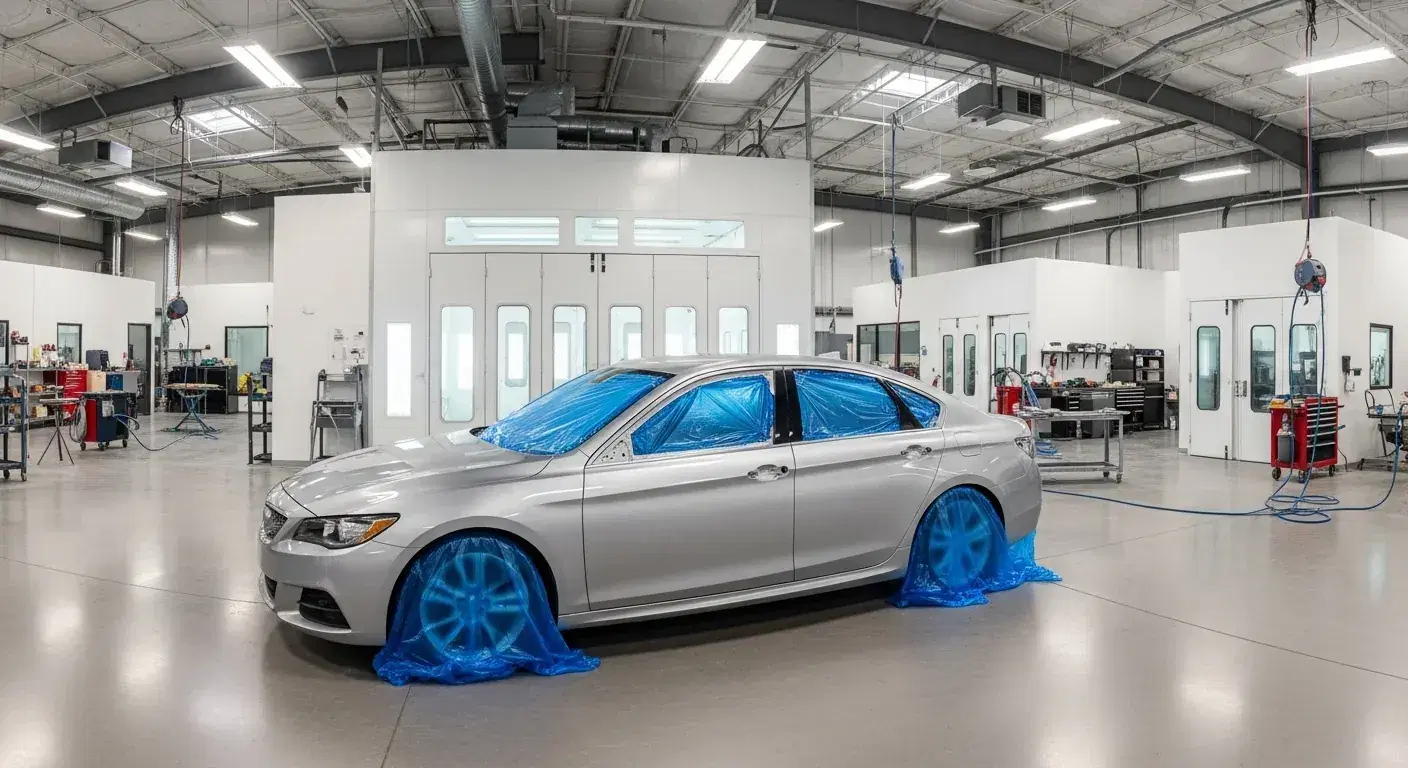 Auto Body & Collision Repair professional at work