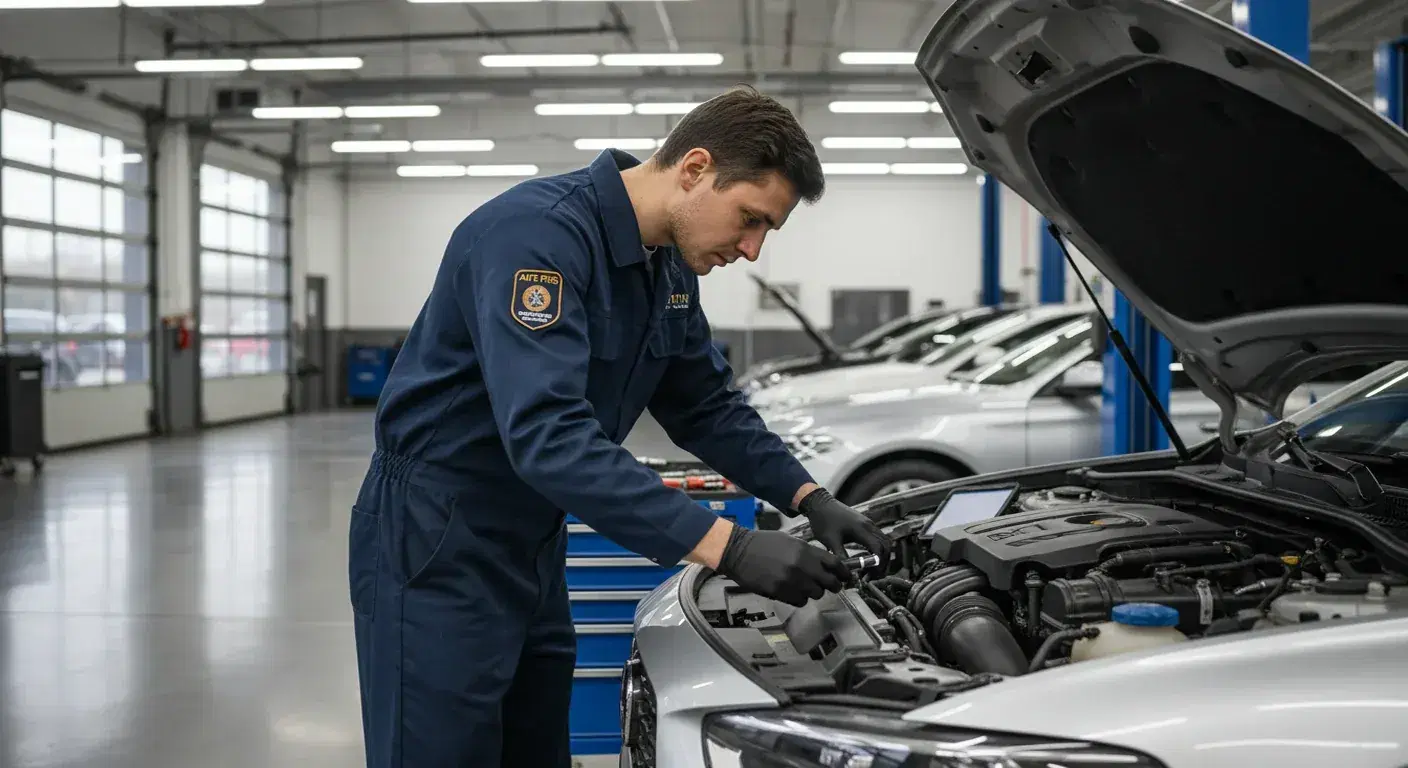 Auto Repair professional at work