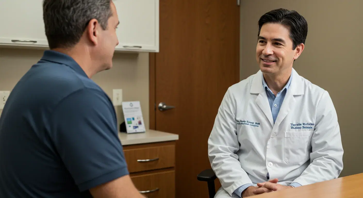 Healthcare professional at work